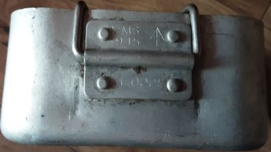 militaria mess tin razor mirror and matchbox