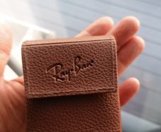 rayban leather case