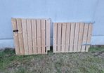 Heavy duty child gates. 5mm steel and pine