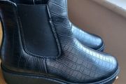 New KRUSH Black Ankle Boots