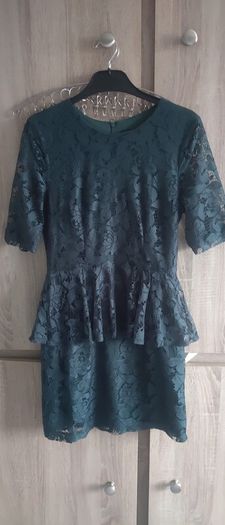 Vero moda lace green esmerald dress size 36 Vero moda lace green esmerald dress size 36