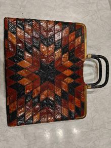 vintage snakeskin handbag