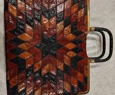 vintage snakeskin handbag