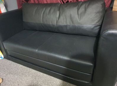 sofa bed leather ikea