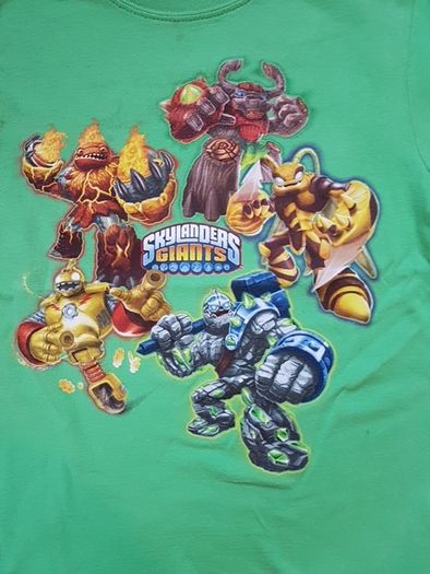 Age 7 Official Skylanders Teeshirt