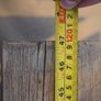 Vintage Rustic Pine Bar Table Image 5