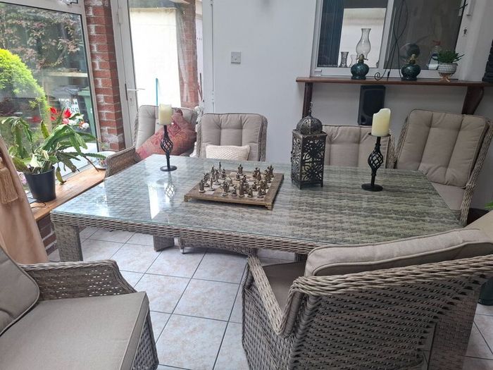 Glass table