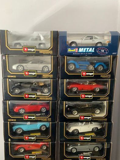 Burago Model Cars Collection - Scale 1/18