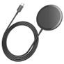 Hoco CW52 Wireless Charger, Magnetic, 15W, Qi Charging, Fast, Universal, Black Image 3