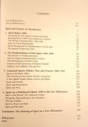 Sport In Ireland A History Book