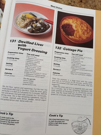 Microwave Cookbook