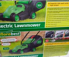 Florabest 1200w Electric Corded Lawnmower Turbo Engine With High Torque