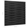 Fence Panel WPC 170x180 cm Black Image 5