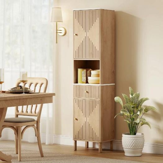 Slim Bathroom Storage Cabinet