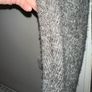 River Island Chunky Grey Cardigan With Peach Faux Fur Collar - size 10 Image 3
