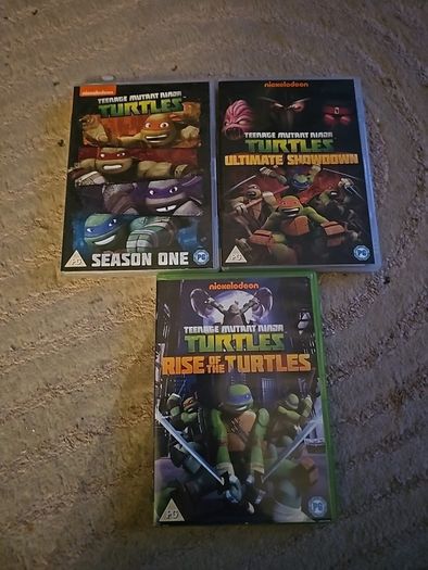 Teenage Mutant Ninja Turtles DVDs