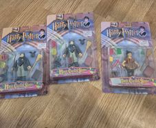 3 Vintage Harry Potter Figures