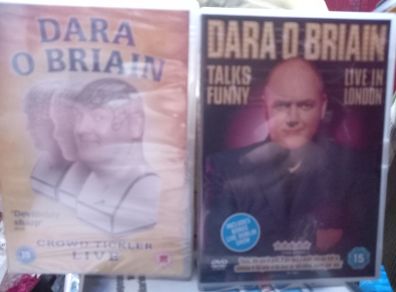 Dara O'briain Comedy Dvd Bundle Collection Live Irish Stand-up