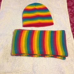 Hat and scarf