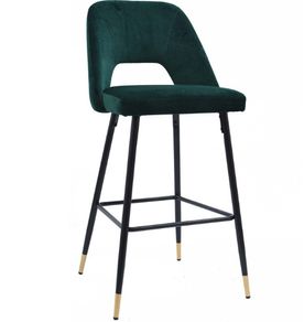 New Monroe Bar Stool - Emerald Green