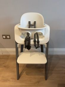 White Highchair Stokke Steps