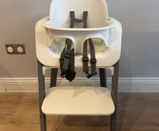 White Highchair Stokke Steps