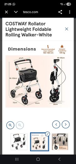 Brand New Rollator Walker