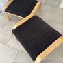 Footstools(2), black, sloping (IKEA Poang) Image 3