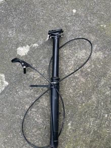 Dropper Seatpost MTB Brand X Ascend 150mm, 31.6mm seatpost with remote lever