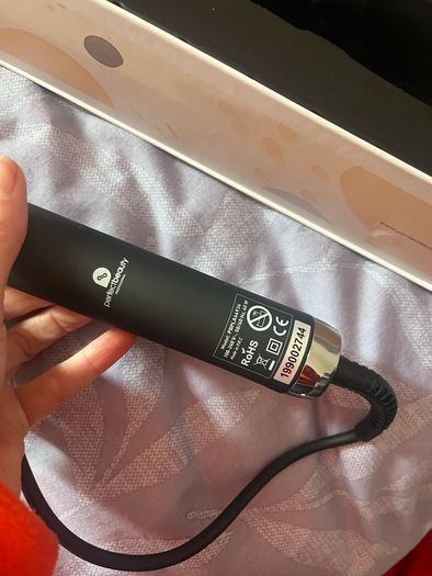 Brand new 2 in 1 curling iron tool coolfan technology ceramic hair straightener 5 speed