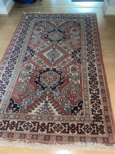 Hand knotted rug