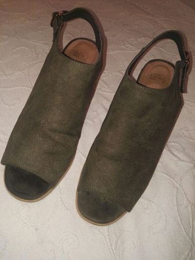 Green Boot Sandals