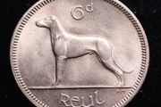Ireland - 1968 - 6 Pence - Wolfhound - KM.13a - UNC - [688]