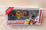 Transformers Squeezelings Squeezy Collectible Character Autobot and Decepticon Please see photos