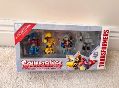 Transformers Squeezelings Squeezy Collectible Character Autobot and Decepticon Please see photos