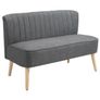 2-Seater Sofa,Dark Grey Image 5