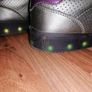 Geox light-up runners, silver colour, size UK 3 , EU36 Image 9