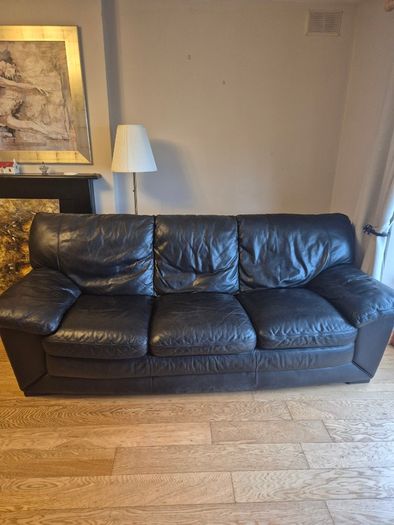 3 piece leather suite
