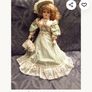vintage porcelain doll Image 5