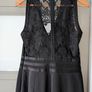 Karen Millen Signature Black Tuxedo Wrap Pencil Dress (UK 12) Image 4