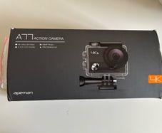 New Apeman A77 4K Action Camera with accessories