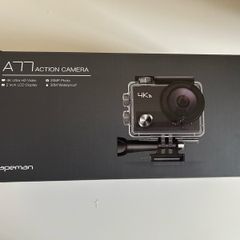 New Apeman A77 4K Action Camera with accessories