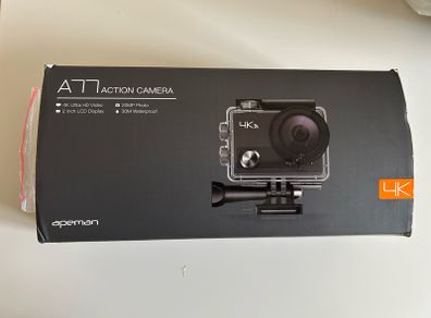New Apeman A77 4K Action Camera with accessories