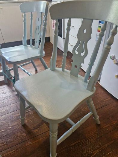 Pine kitchen table and chairs