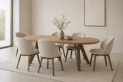 Sova Extendable Round Dining Table