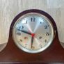 Wooden Napoleon Hat Mantle Clock - Large - Spares or Restoration Image 2