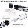 Ear and Nose Hair Trimmer Clipper, 2022 Professional Painless Eyebrow & Facial Hair Trimmer for Men Women, Battery-Operated Trimmer with IPX7 Waterproof, Dual Edge Blades for Easy Cleansing (FREE POSTAGE) Image 4