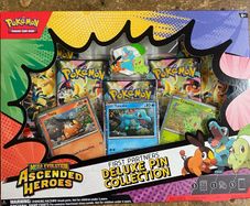 Pokemon Cards - Ascended Heroes First Partners Deluxe Pin Collection