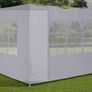 3m Gazebo Replacement-Side Panel White Image 8