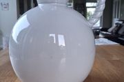White ceramic vase with rope-style handle